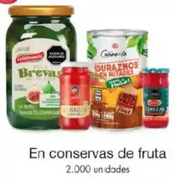 Metro Brevas en conservas de fruta oferta