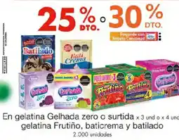 Metro Gelhada en gelatina zero o surtida oferta