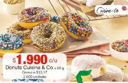 Metro Cuisine & co donuts oferta