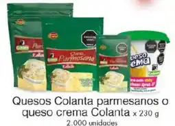 Metro Colanta quesos parmesanos o queso crema colanta oferta