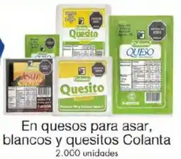 Metro Colanta en quesos para asar, blancos y quesitos oferta