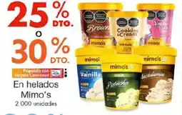 Metro Mimo's en helados oferta