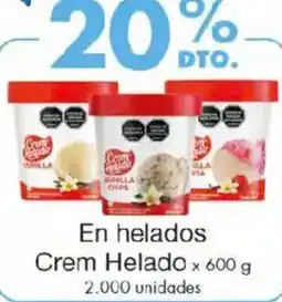 Metro Crem helado en helados oferta