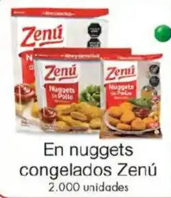 Metro Zenú en nuggets congelados oferta