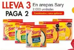 Metro Sary en arepas oferta