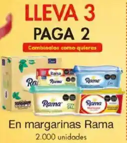 Metro Rama en margarinas oferta