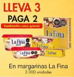 Metro La fina en margarinas oferta