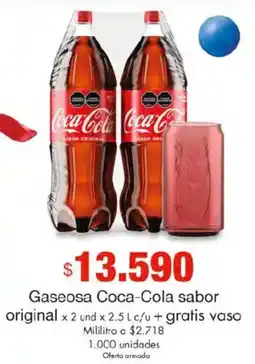 Metro Coca-cola gaseosa sabor original oferta