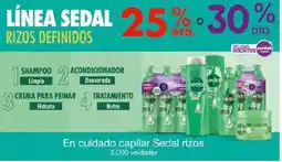 Metro Sedal rizos en cuidado capilar oferta