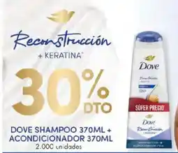 Metro Dove shampoo oferta