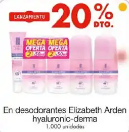 Metro Elizabeth arden en desodorantes hyaluronic-derma oferta