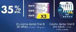 Metro Oral B 3d white en crema dental oferta
