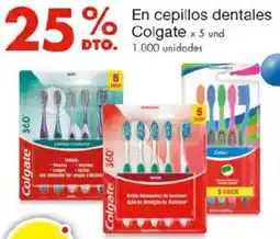 Metro Colgate en cepillos dentales oferta