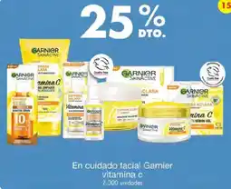 Metro Garnier en cuidado facial vitamina c oferta