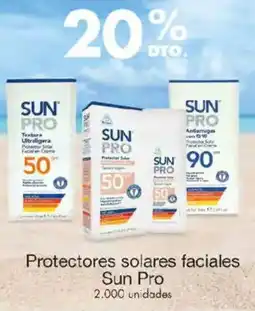 Metro Sun pro protectores solares faciales oferta