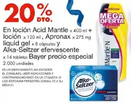Metro Acid mantle en loción oferta
