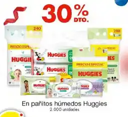 Metro En pañitos húmedos huggies oferta