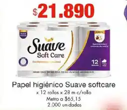 Metro Suave softcare papel higienico oferta