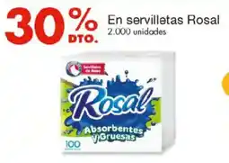 Metro Rosal servilletas oferta