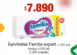 Metro Familia expert servilletas oferta