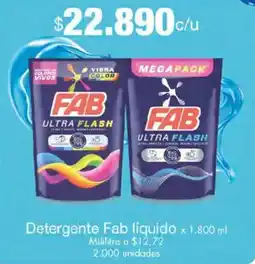 Metro Fab detergente liquido oferta