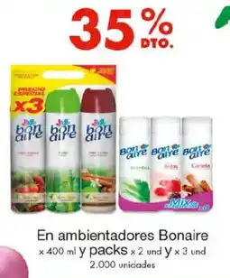 Metro En ambientadores bonaire oferta