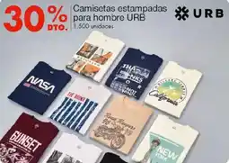 Metro URB camisetas estampadas para hombre oferta
