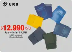 Metro URB jeans infantile oferta