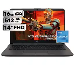 Falabella PORTATIL 240 G9 INTEL CELERON N4500 16GB RAM 512GB SSD PANTALLA 14 LED HD oferta