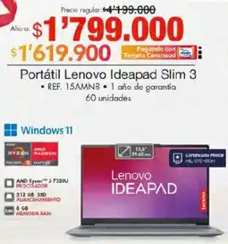 Metro Lenovo Ideapad Slim 3 oferta
