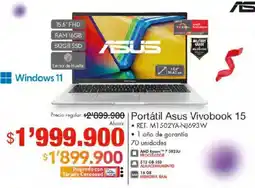 Metro Asus Vivobook 15 oferta
