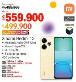 Metro Xiaomi Redmi 13 oferta