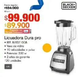 Metro Black + Decker licuadora Dura pro oferta