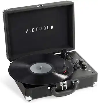 Falabella Tocadiscos Journey Vinilos Lp Bluetooth Receptor Transmisor oferta
