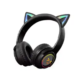 Falabella Audifono DIadema Bluetooth de Gato HZ-BT638 Negra oferta
