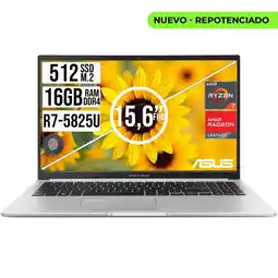 Falabella PORTATIL VIVOBOOK AMD RYZEN 7-5825U RAM 16GB SSD 512GB 15,6 FHD oferta