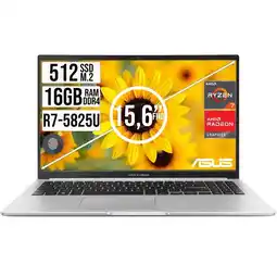 Falabella PORTATIL VIVOBOOK AMD RYZEN 7-5825U RAM 16GB SSD 512GB 15,6 FHD oferta