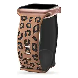 Falabella Correa Pulso Manilla Animal Print Apple Watch 38mm 40mm 41mm 32 mmCafe Negro oferta