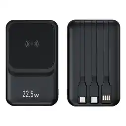 Falabella Power Bank Bateria Portatil 10000mah Carga Rapida Magnetico oferta