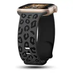 Falabella Correa Pulso Manilla Animal Print Apple Watch 38mm 40mm 41mm 32 mmNegro oferta