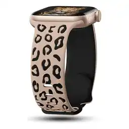 Falabella Correa Pulso Manilla Animal Print Apple Watch 38mm 40mm 41mm 32 mmBeige Negro oferta