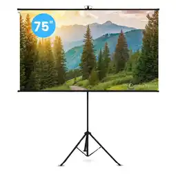 Falabella Telón Para Video Beam 75 Diseño Portátil Plegable + Trípode oferta