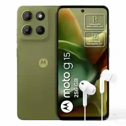 Falabella Celular G15 4GB 256GB Verde + Audífonos Jack 3.5 mm oferta