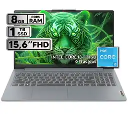 Falabella PORTÁTIL IDEAPAD SLIM 3 15IRU8 INTEL CORE I3-1315U 8GB RAM 1TB SSD 15.6 FHD oferta