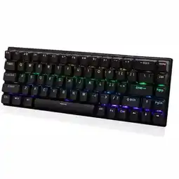 Falabella Teclado Mecanico Gamer 60% - Switch Iluminación Rainbow oferta