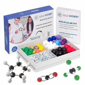 Falabella Kit Molecular De Química Orgánica Old Nobby 239 Piezas oferta