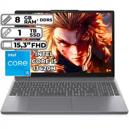 Falabella PORTÁTIL INTEL CORE I5-13420H 8GB RAM 1TB SSD 153 FHD WUXGA oferta
