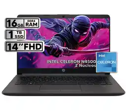 Falabella PORTATIL 240 G9 INTEL CELERON N4500 16GB RAM 1TB SSD PANTALLA 14 LED HD oferta