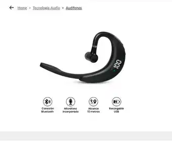 Falabella AUDIFONO BT E5S bluetooth oferta