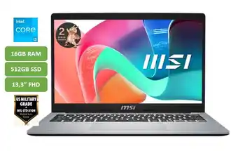 Falabella PORTATIL MODERN 13 - CORE I3 1315U - 16GB RAM - 512GB SSD - 13,3 FHD - MOD: F13MG-043XCO oferta